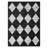 Machine Washable Rugs Distressed Trellis Rug for Living Room Non Slip Stain Resistant Carpet Modern Checkered Farmhouse Floor Cover-365402156