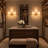 3-Light Traditional Pleated Fabric Wall Sconce