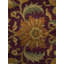Tapis oriental rouge à motif floral 4 x 6 Agra Jaipur