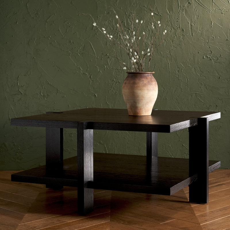 Table basse Provo, Noir