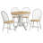 Sara Solid Wood Dining Set-93675211-93675210-93675206