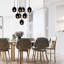 Lustre en grappe 8 lumières