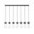 Magruder 5 Light Linear Chandelier-172963286