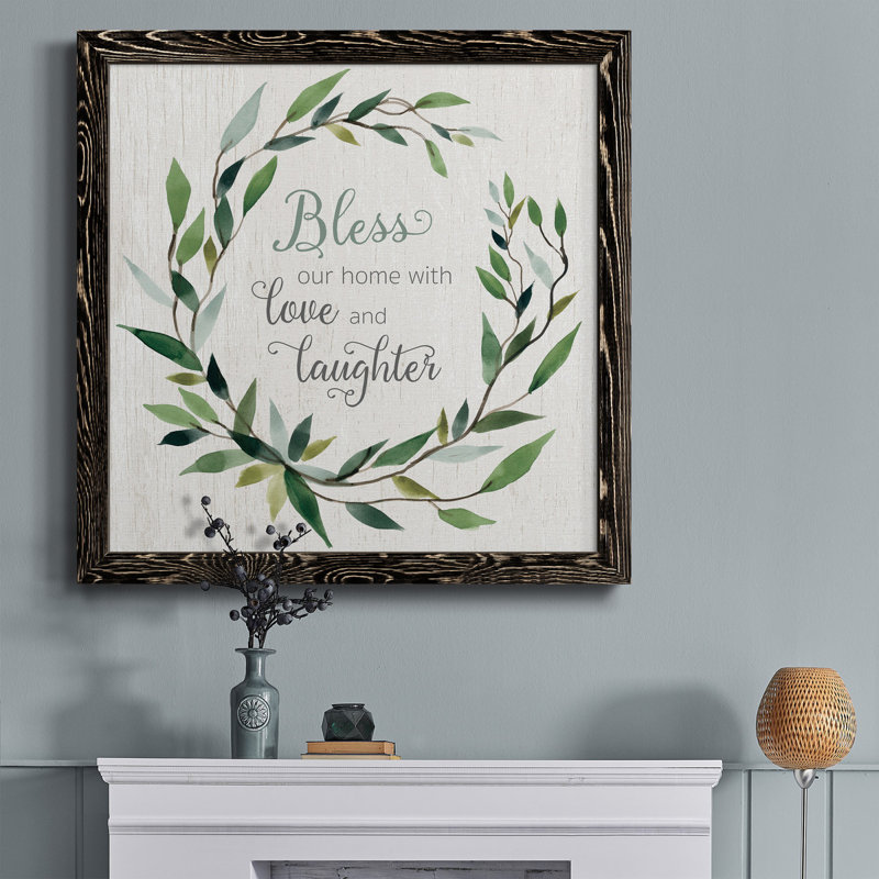 Rose Garden - peinture sur toile encadrée, H 31,5 po x l 31,5 po x P 1,5 po, Cadre noir
