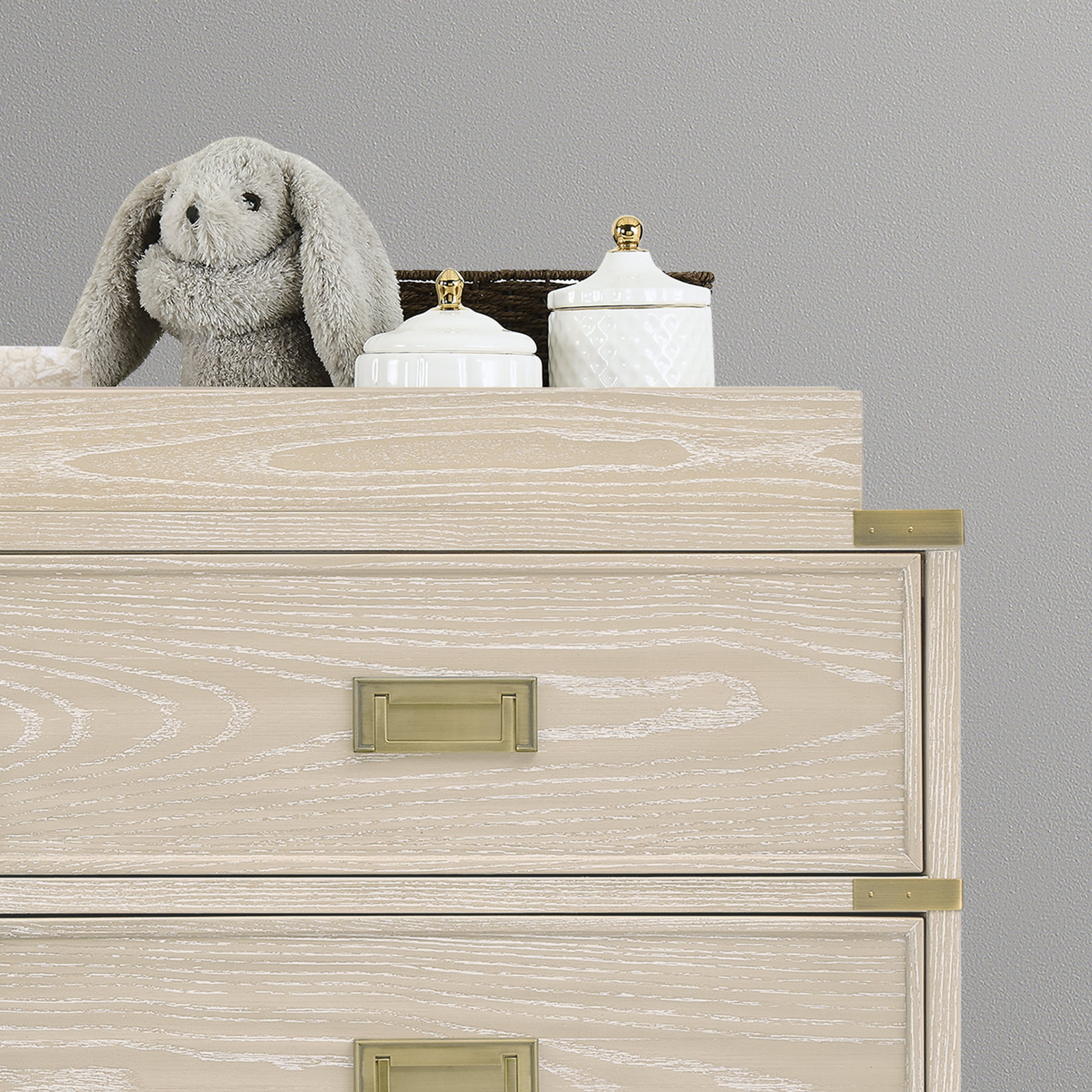 Paris Changing Tray, Whitewash Ash