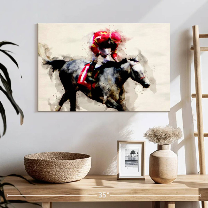 Sireci Kentucky Derby, 16" H x 24" W