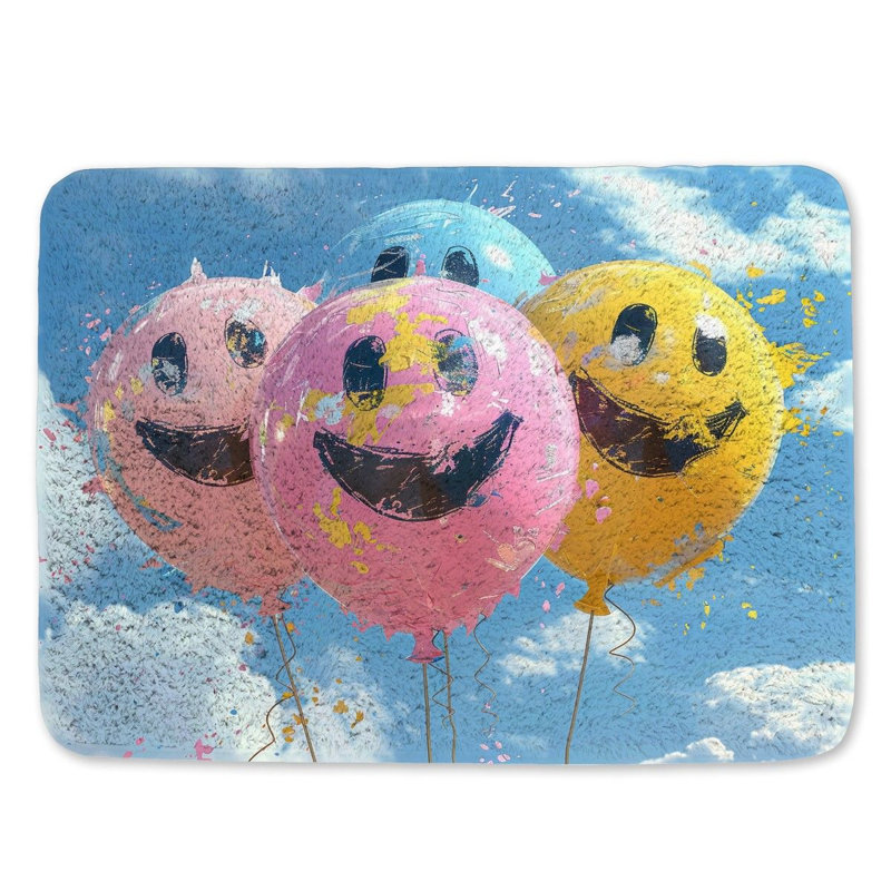 Trevarius Microfiber / Microsuede Non-Slip Bath Mat, 21"W x 34"L