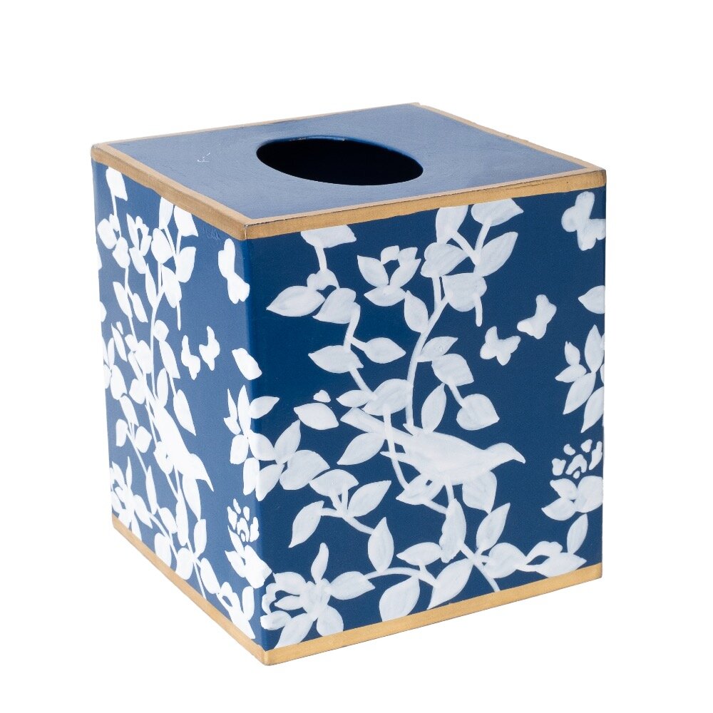 Lennon Porcelain Tissue Box Cover