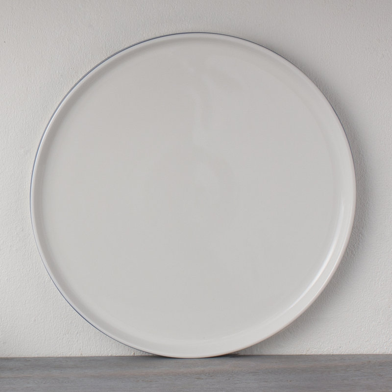 Plateau à rayures Noritake Colorstax, Bleu