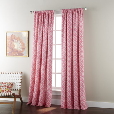 Gasquet Semi Sheer Curtain Single Panel
