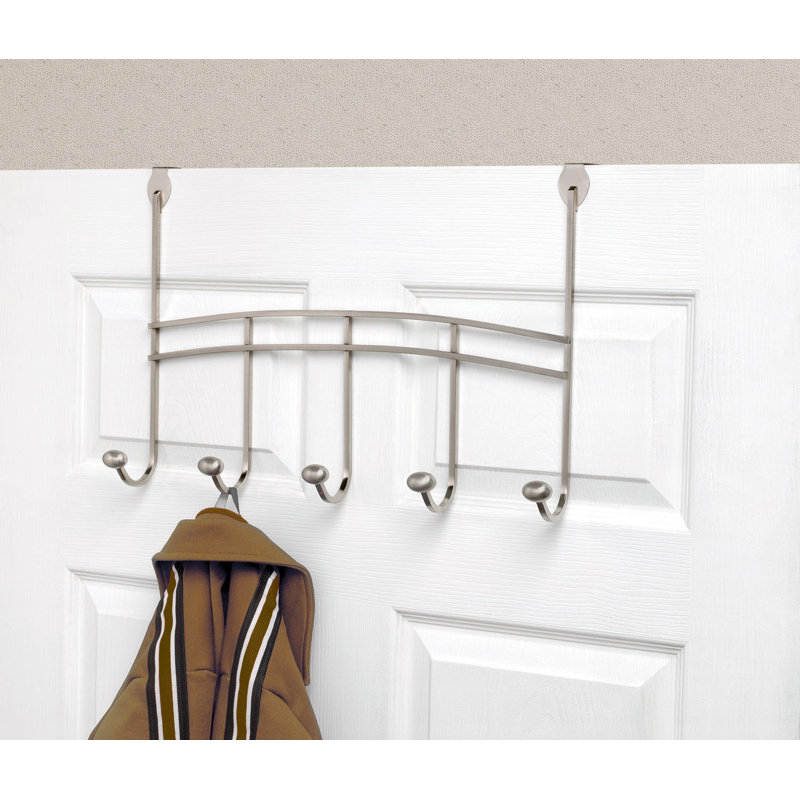 Duchess Metal Over-the-Door 5 - Hook Wall Mounted Coat Rack
