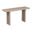 Et console en placage de chêne et de chêne - Élève la table de couloir élégante