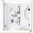 Emmey 4 Piece Wood Floating Shelf-1057815545
