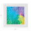 Serviettes de table en satin de coton Mosaic