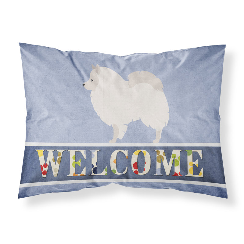 Taie d’oreiller welcome, Spitz allemand