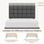 Size Modern Upholstered Bed Frame with Adjustable Square Tufted Headboard-124527903-99170190