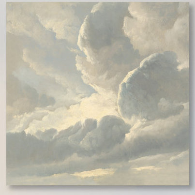 «Sophia Man Cloud Study III», reproduction d'impression sur toile, H 18 po x l 18 po x P 1,5 po, Toile tendue