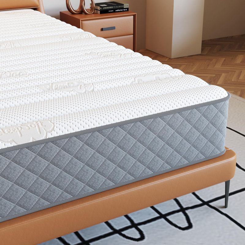 Firm Mattress Cooling-Gel Memory Foam And Pocket Spring Hybrid Mattress, Mattress In A Box, Certipur-US Certified, 10", Queen
