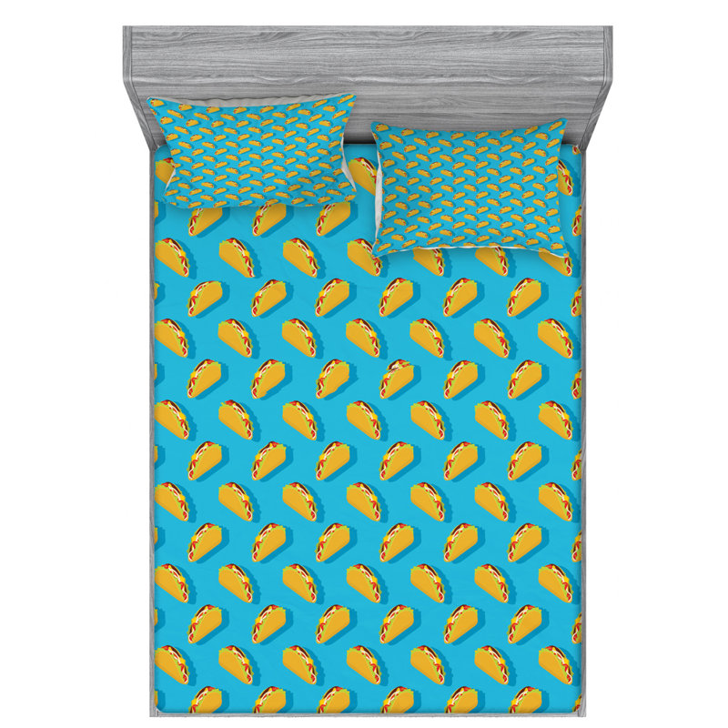 Microfiber Sheet Set, Full Sheet Set with 2 Pillowcases