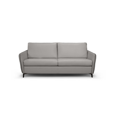 Bemidji 80.7'' Leather Sleeper Sofa