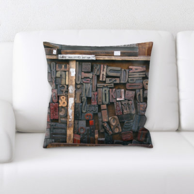 Microsuede Reversible Throw Pillow