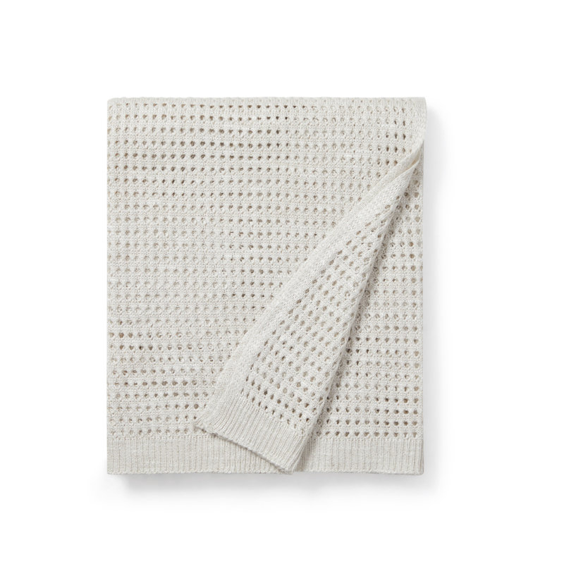 Whisper Knitted Throw