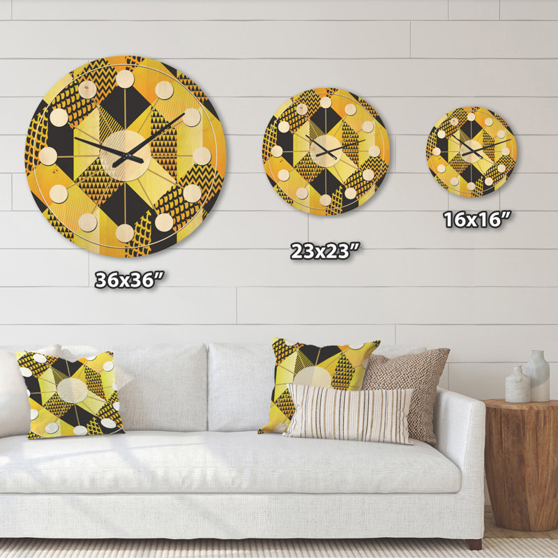 Horloge murale Hexagon, Grand