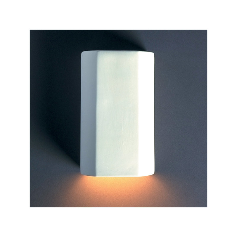 Maarten Ceramic Wall Sconce, Bisque
