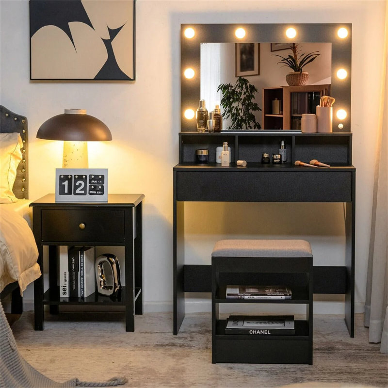 Dressing Table with Mirror