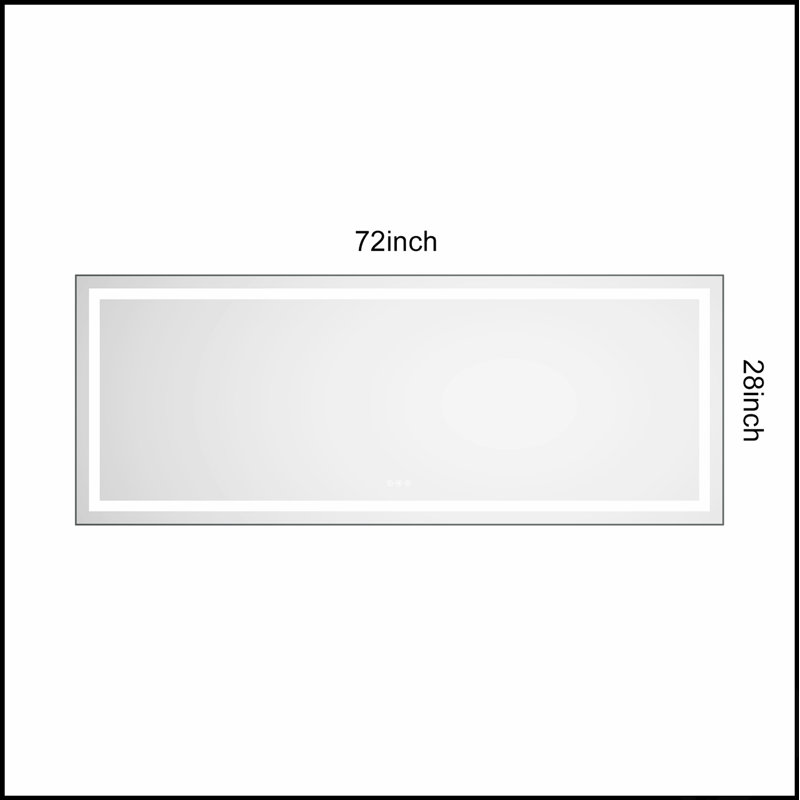 Miroir de salle de bain DEL