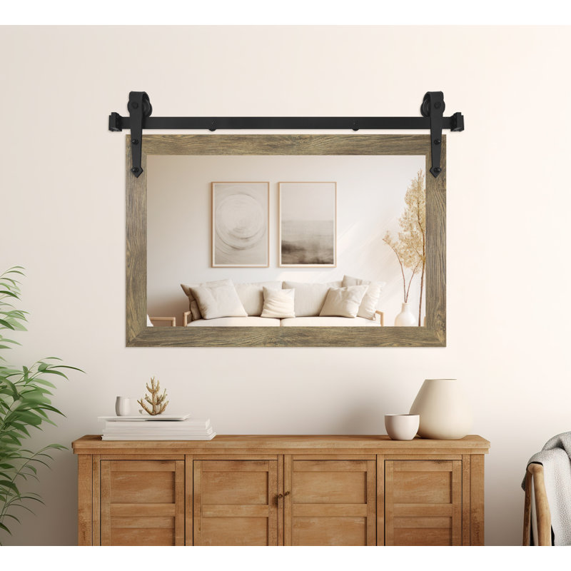 Conner Rea Mirror, Brown, 18" x 33"