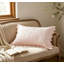 Couvre-oreiller en coton matelassé Scallop Edge