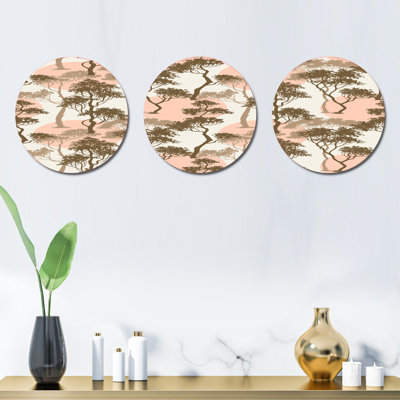 Abstract Wall Decor on Metal