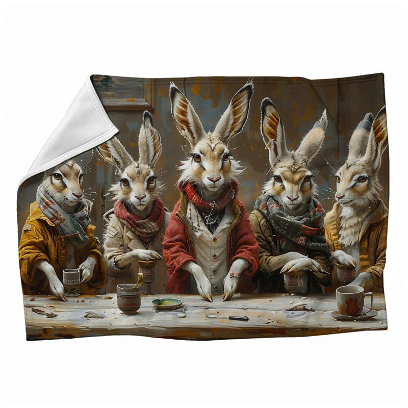 Jeté Jackalopes Workshop, L 50 po x L 60 po