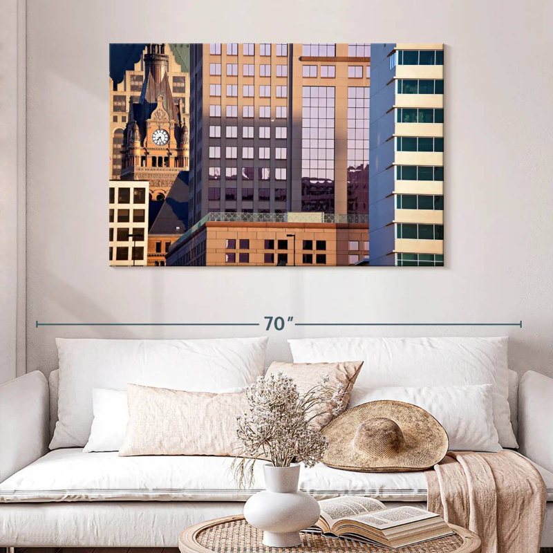 Lilie Midtown Milwaukee Sunglow, H 32 po x l 48 po