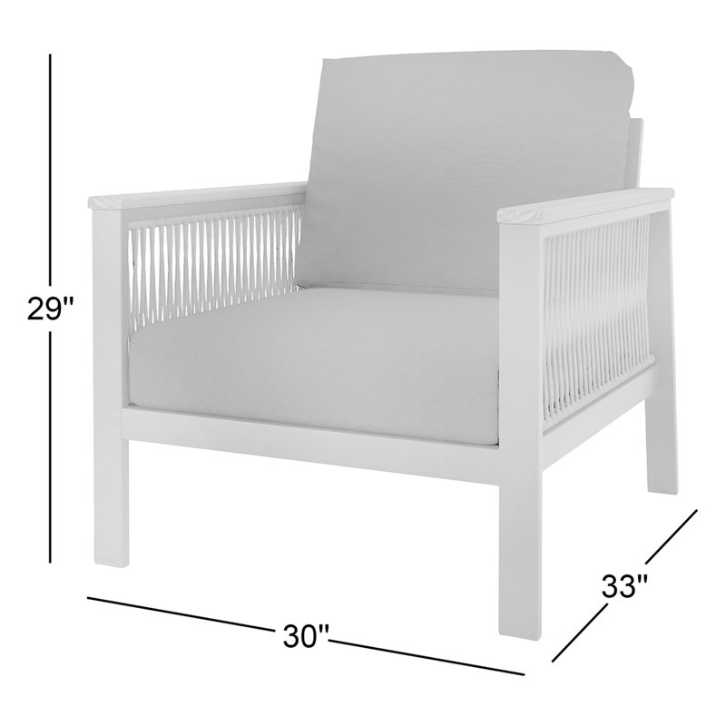 Chaise longue d'extérieur en métal avec coussins Sunbrella® Townsend, Toile Sunbrella® noir