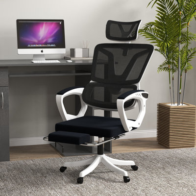 Bezell Linen Executive Chair with Headrest
