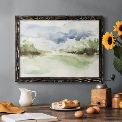 «Brush Thickets II», reproduction d'un seul cadre photo sur toile