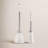 Simplehuman Plunger and Toilet Brush Bundle, White