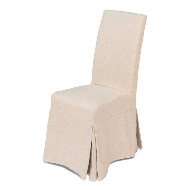 Draped Upholstered Dining Chair