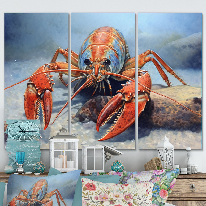 Coastal Animals Wall Decor on Metal