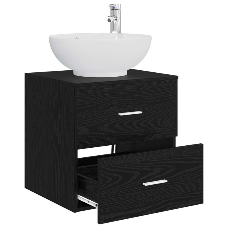 495 mm Bathroom Vanity, Black