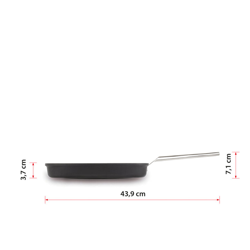 Hoff Non-Stick Aluminum Grill Pan / Griddle Set, 23 cm