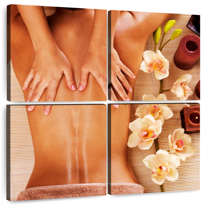 Massage relaxant du dos, H 18 po x l 18 po