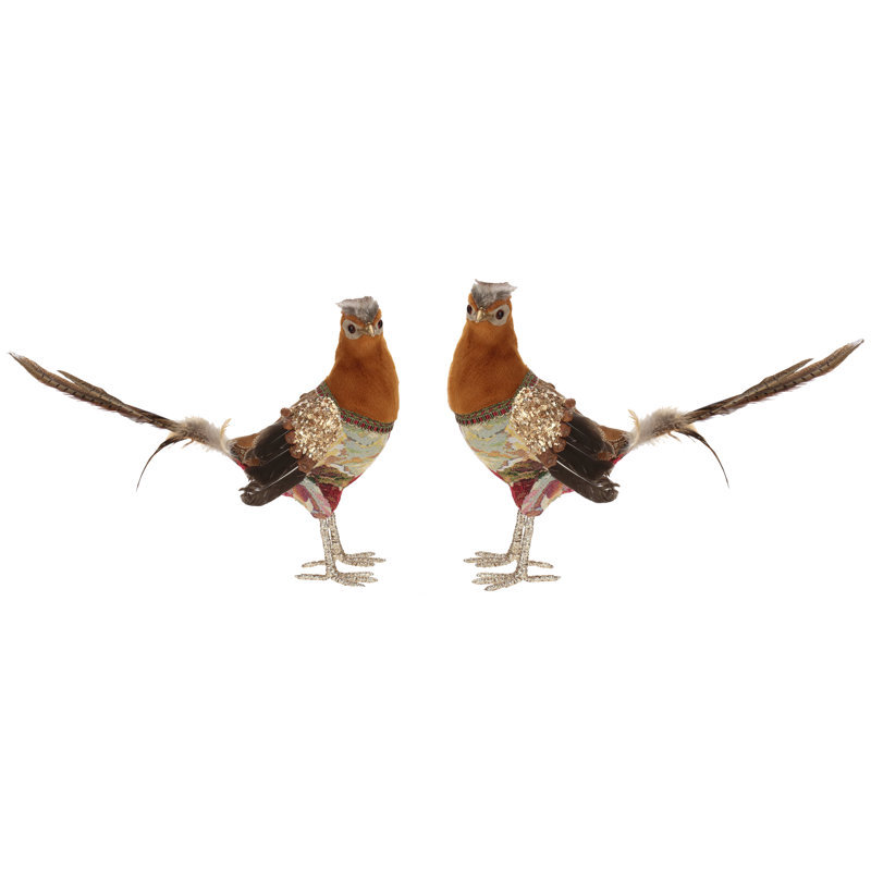 2 Piece Fancy Pheasant Set