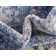 Tapis oriental bleu marine Polli