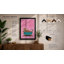 Lounging Leopard Pop Art - Framed Print-878669415-878669420