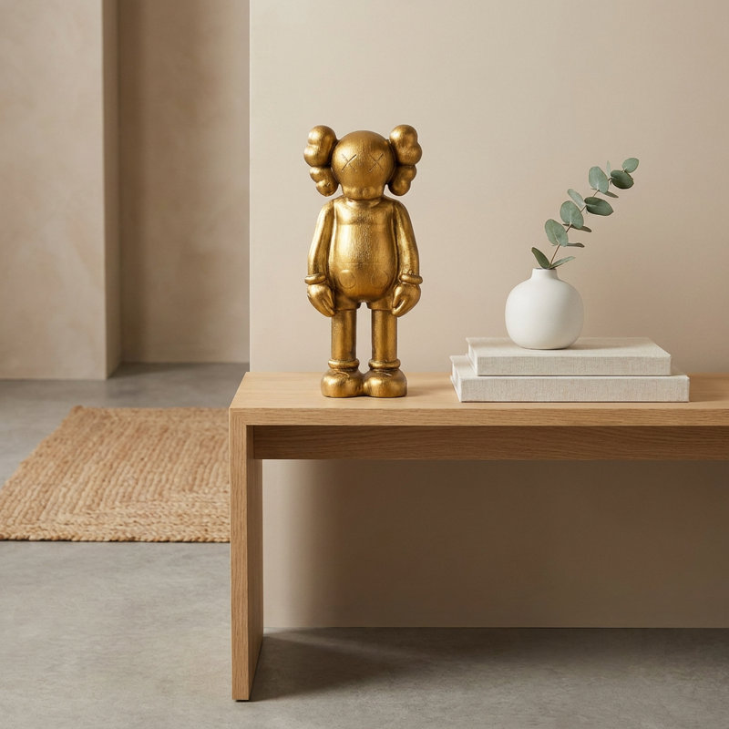 Luxe Gold Character Sculpture