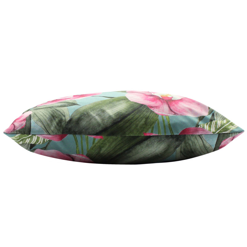 Indoor / Outdoor Floral Rectangular Cushion