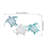 17 Inch 3 Sea Turtle Wall Decor Metal Wall Décor Standard